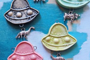 UFO / Ceramic Pendants To Be Made