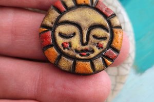 Sunshine Day Pendant / Made To Order