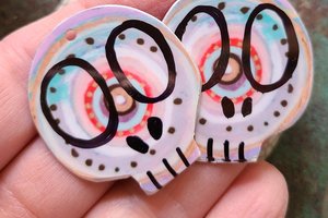 Vertigo / Art Skull Charms