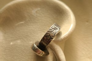 Heart Shaped World/ Sterling Silver and Turquoise Ring