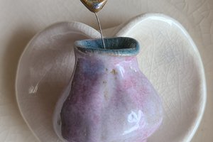 Blush / Ceramic Mini Vase & Pod