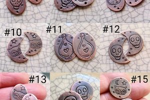 Copper Charms and Links