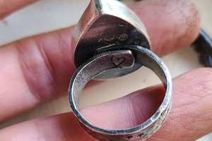 Golden Hour / Labradorite and Sterling Silver Ring