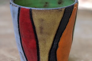 Wild Citrus / Flore Manic Ceramic Small Tumbler