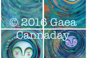 Greeting Cards / Mixed Media Painting Cards