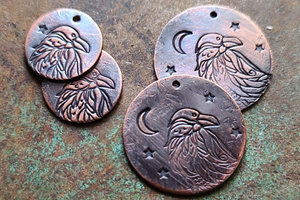 Copper Charms and Links