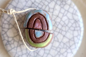 Modern Art / Ceramic Bead