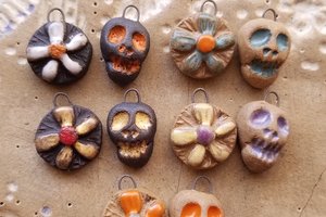 Day of the Dead / Ceramic Charms To Be Made