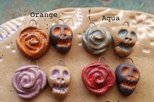 Day of the Dead / Ceramic Charms To Be Made