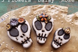 Day of the Dead / Ceramic Pendants To Be Made