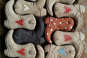 These Boots Are Made For / Ceramic Boot Pendant Pre-Order