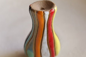Mini Vase #2 / Ceramic Mini Vase (Flowers not included)