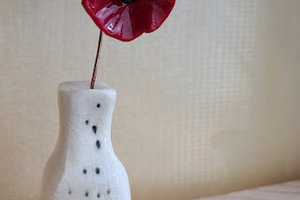 Mini Vase #9 / Ceramic Mini Vase (Flowers not included)