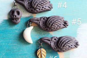 Witchy Forest / Ceramic Beads and Charms