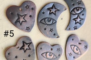 Copper Charms and Links