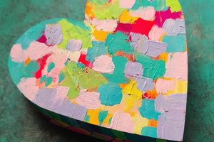 Always Love / Mixed Media Painting