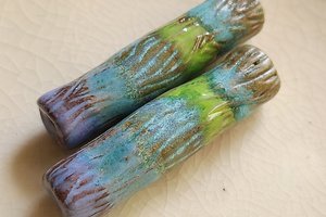 Rain Bough / Ceramic Bead Made When Ordered