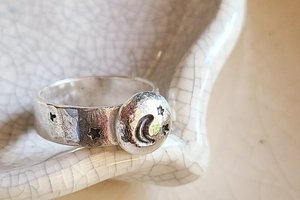 Shine Bright / Recycled Silver Ring