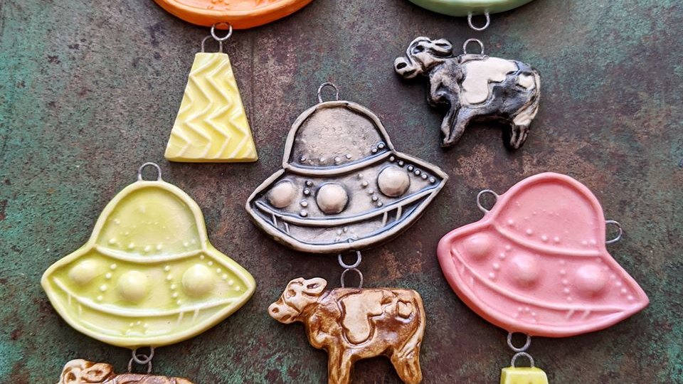 UFO / Ceramic Pendants To Be Made