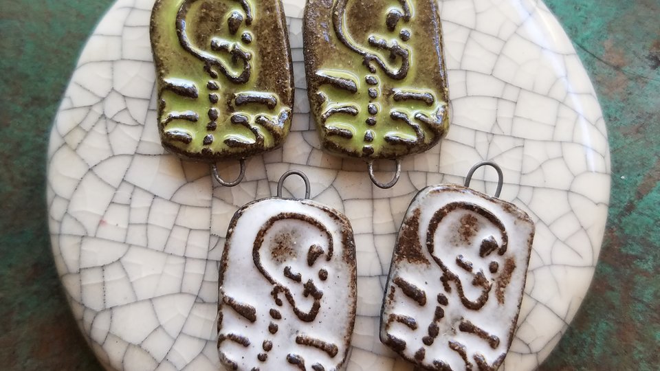 Skeleton Charms / Ceramic Charms To Be Made
