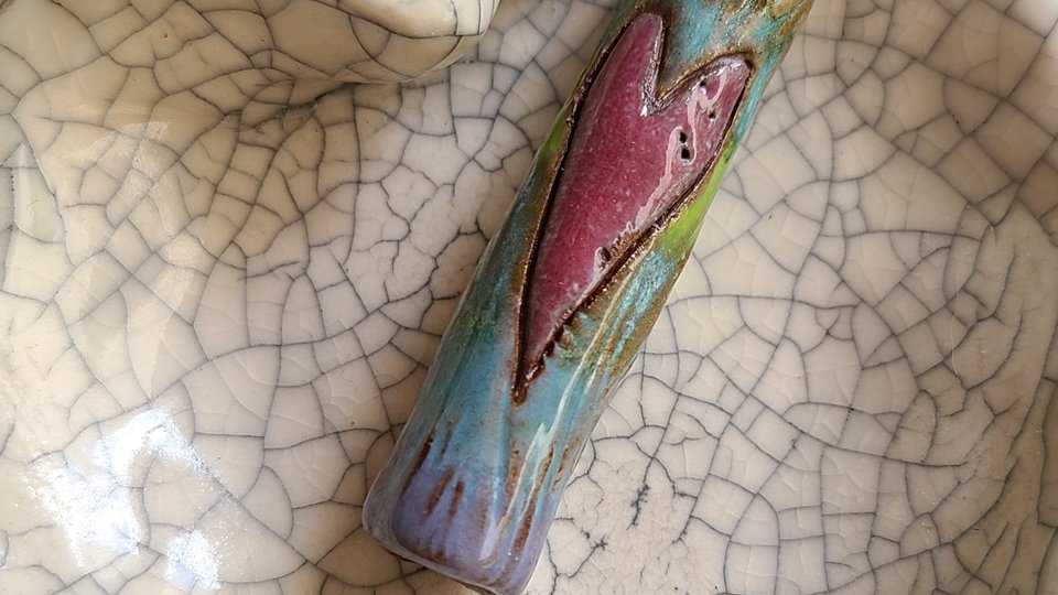 Rain Bough / Ceramic Bead Made When Ordered