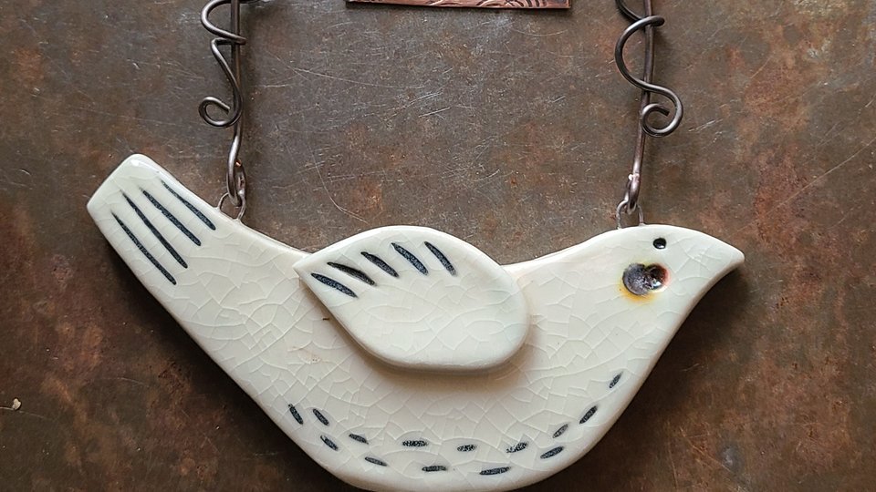 Reserved for Diane K / Ceramic Ornament