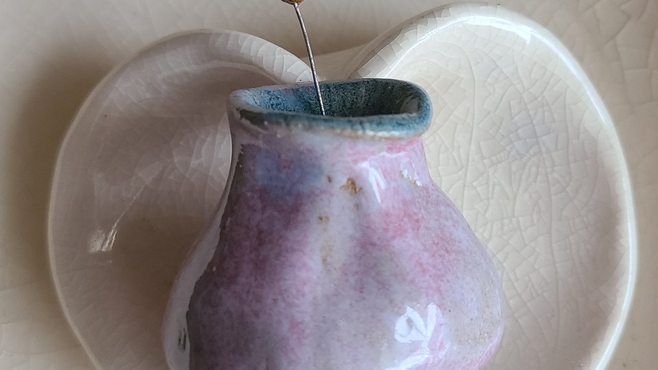Blush / Ceramic Mini Vase & Pod