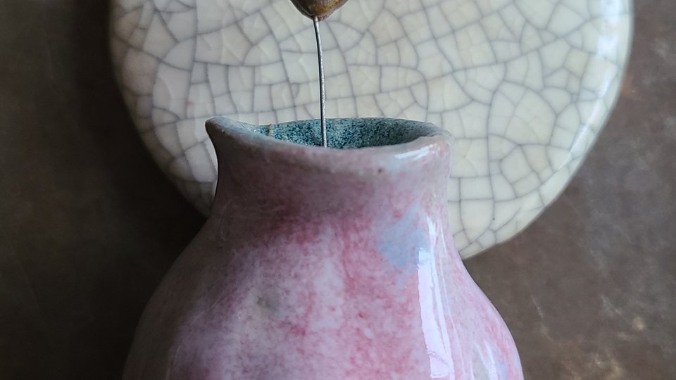 Blush / Ceramic Mini Vase & Pod