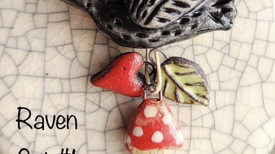 Witchy Forest / Ceramic Beads and Charms