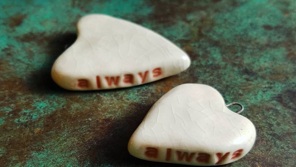 Always / Ceramic Pendants To Be Made Late October