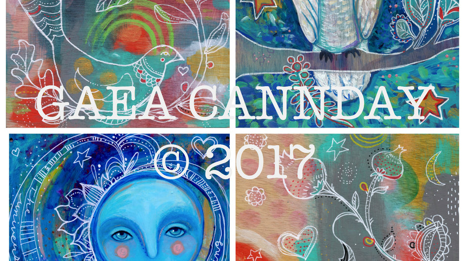 Greeting Cards / Mixed Media Painting Cards