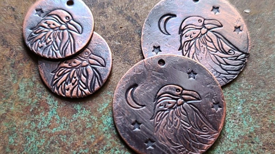 Copper Charms and Links