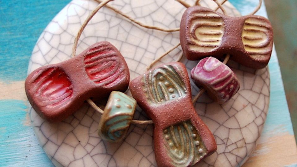 Flutter / Ceramic Bead Set