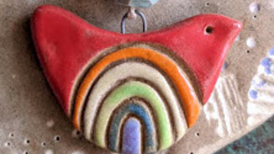 Love Is Love / Ceramic Pendants To Be Made