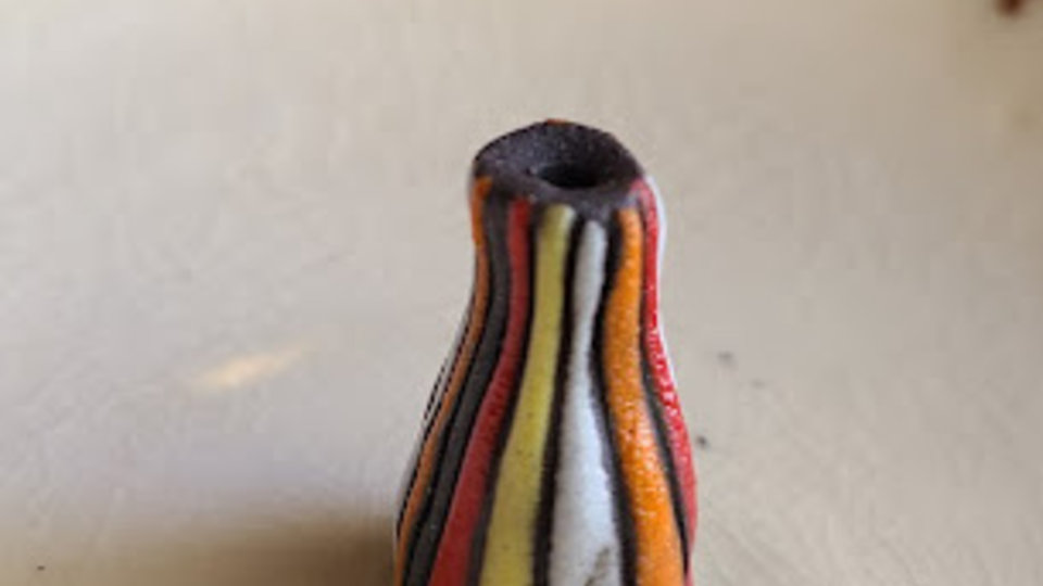 Mini Vase #5 / Ceramic Mini Vase (Flowers not included)