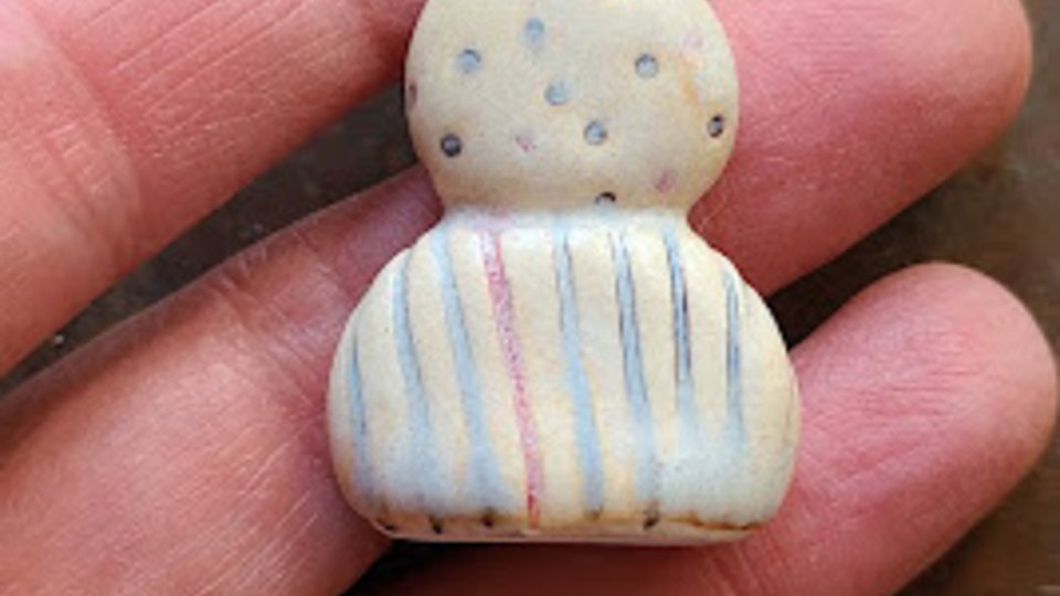Mini Vase #8 / Ceramic Mini Vase (Flowers not included)