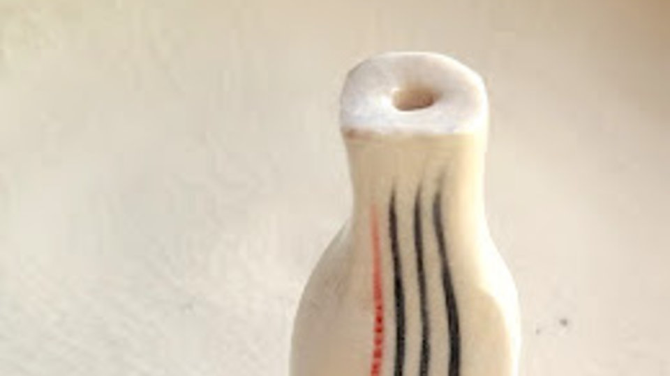 Mini Vase #9 / Ceramic Mini Vase (Flowers not included)
