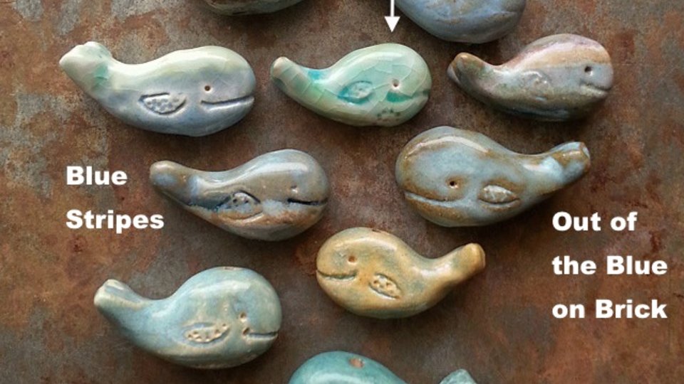 Ocean Dreamer / Ceramic Whale Bead (single bead pre-order)