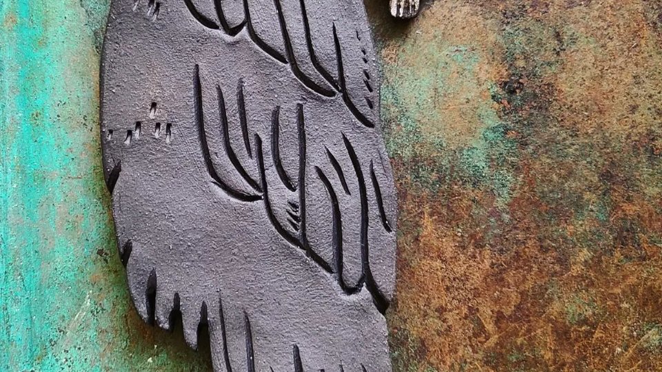 Raven Dream / Wall Hanging Made When Ordered