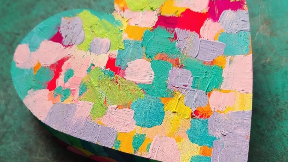 Always Love / Mixed Media Painting