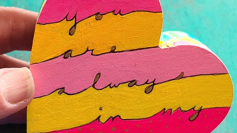 Always Love / Mixed Media Painting