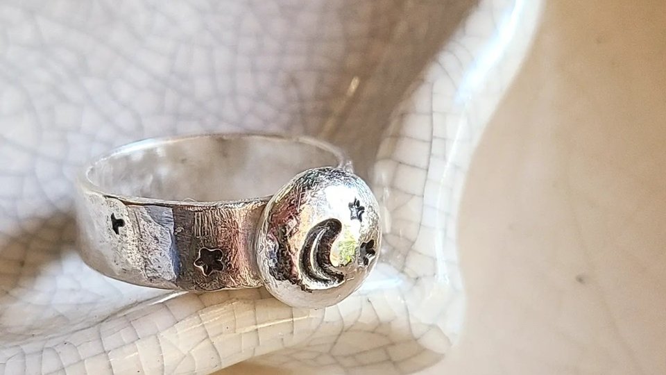 Shine Bright / Recycled Silver Ring