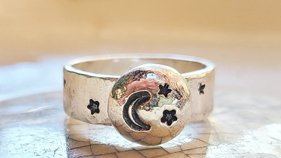 Shine Bright / Recycled Silver Ring