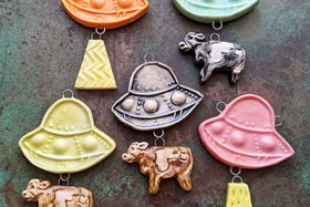 UFO / Ceramic Pendants To Be Made
