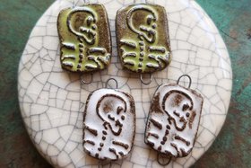 Skeleton Charms / Ceramic Charms To Be Made
