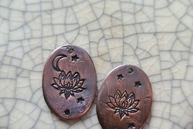 Lotus / Copper Link Pair