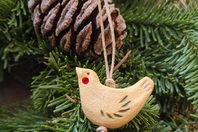 Peace Bird / Ceramic Wall Decor/Ornament