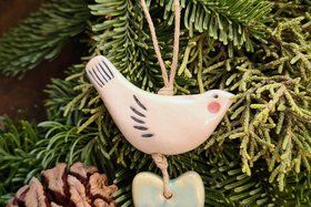 Bring Love / Ceramic Wall Decor/Ornament