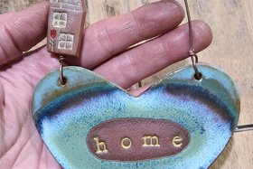Home Heart / Wall Art Heart Ornament