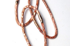 Oval Rings / Handmade Copper Rings / made to order